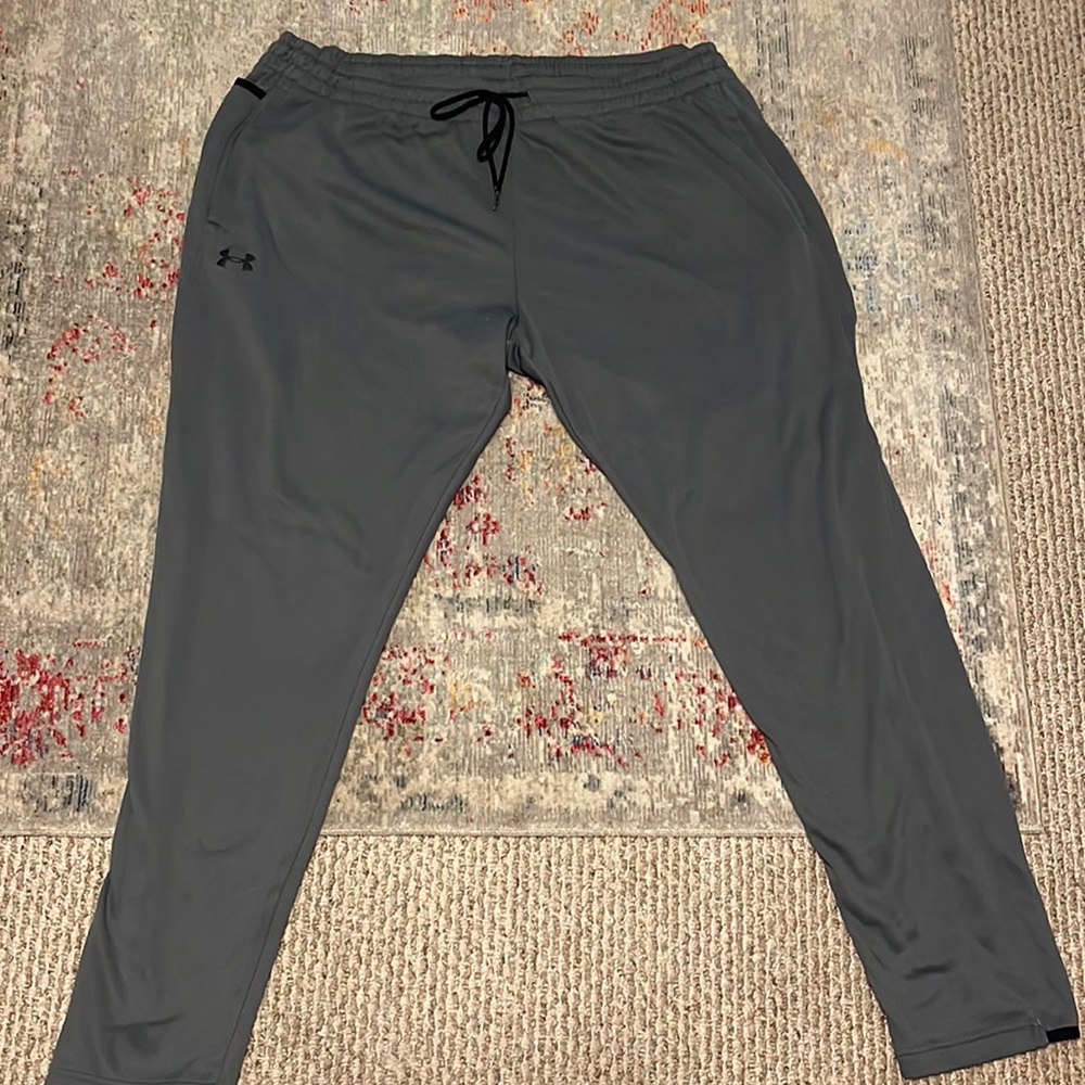 Under Armour Sweatpants, Size 3X, Color-gray